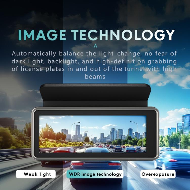 Anytek T1 PRO 3.2 Inch 2K HD Night Vision Car Recorder Hidden Car Camera Front And Rear Dual Recording - free shipping - PMc TechLife - Order now!