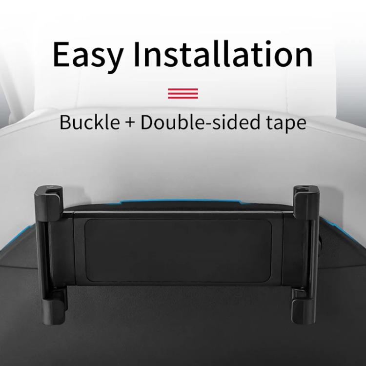For Tesla 2024 Model 3/Y/S Car Seat Back Mobile Phone Holder(Black) - Special Car Holders by PMc TechLife | Online Shopping South Africa | PMc TechLife | Buy Now Pay Later Mobicred