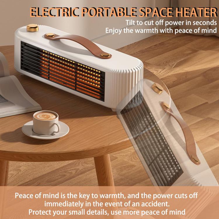 FS007 800W Home Desktop Heater Large Area PTC Heating Device, Spec: US Plug(Green) - Electric Heaters by PMC TechLife | Online Shopping South Africa | PMC TechLife | Buy Now Pay Later Mobicred