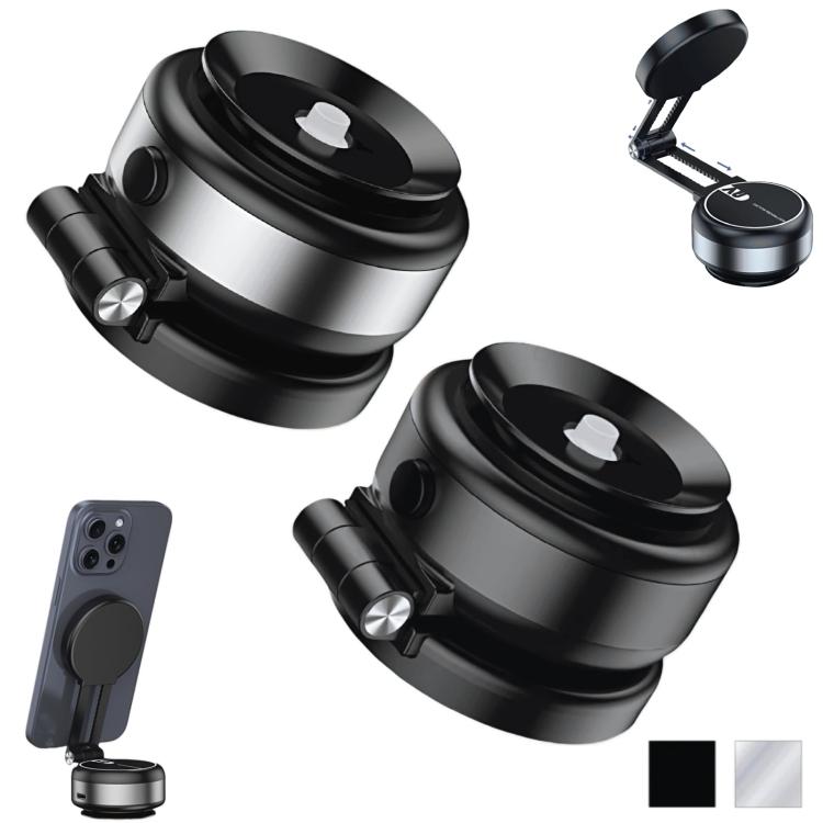 Car Navigation Eectric Vacuum Magnetic Suction Cup Multifunctional Bracket(Silver) - free shipping - PMc TechLife - Order now!