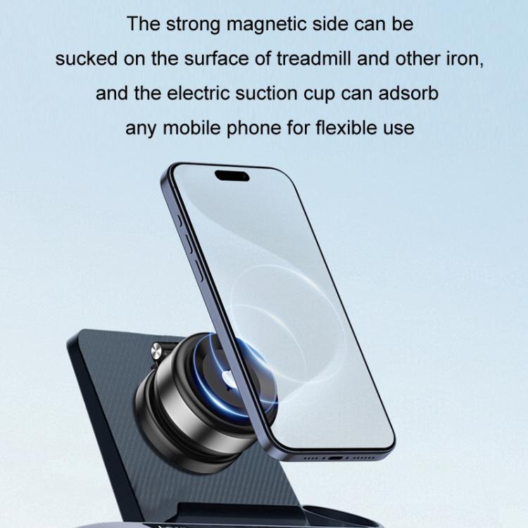 Car Navigation Eectric Vacuum Magnetic Suction Cup Multifunctional Bracket(Silver) - free shipping - PMc TechLife - Order now!