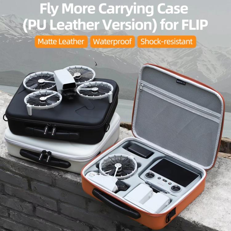 For DJI Flip Sunnylife FP-B958 Storage Bag Vlog Aerial Camera Protective Case Accessory(Gray) - free shipping - PMC TechLife - Order now!