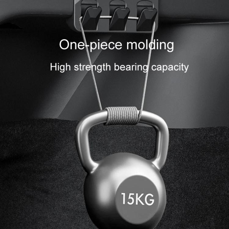 For Tesla Model Y Car Hidden Trunk Modification Button Folding Hook(Black) - Auto Fastener & Clips by PMc TechLife | Online Shopping South Africa | PMc TechLife | Buy Now Pay Later Mobicred