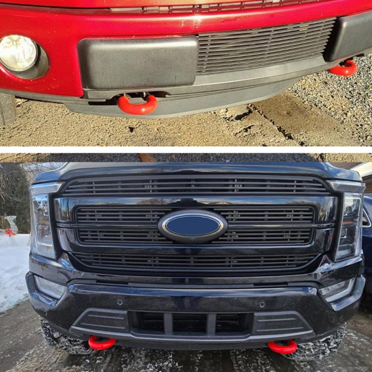 For Ford/Toyota Trailer Hitch Protection Ccover(White) - Towing Bars by PMC TechLife | Online Shopping South Africa | PMC TechLife | Buy Now Pay Later Mobicred