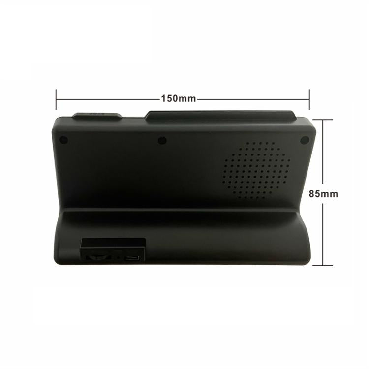 Simple Desktop Clock Perpetual Calendar Alarm Clock(Black) - Alarm Clocks by PMc TechLife | Online Shopping South Africa | PMc TechLife | Buy Now Pay Later Mobicred