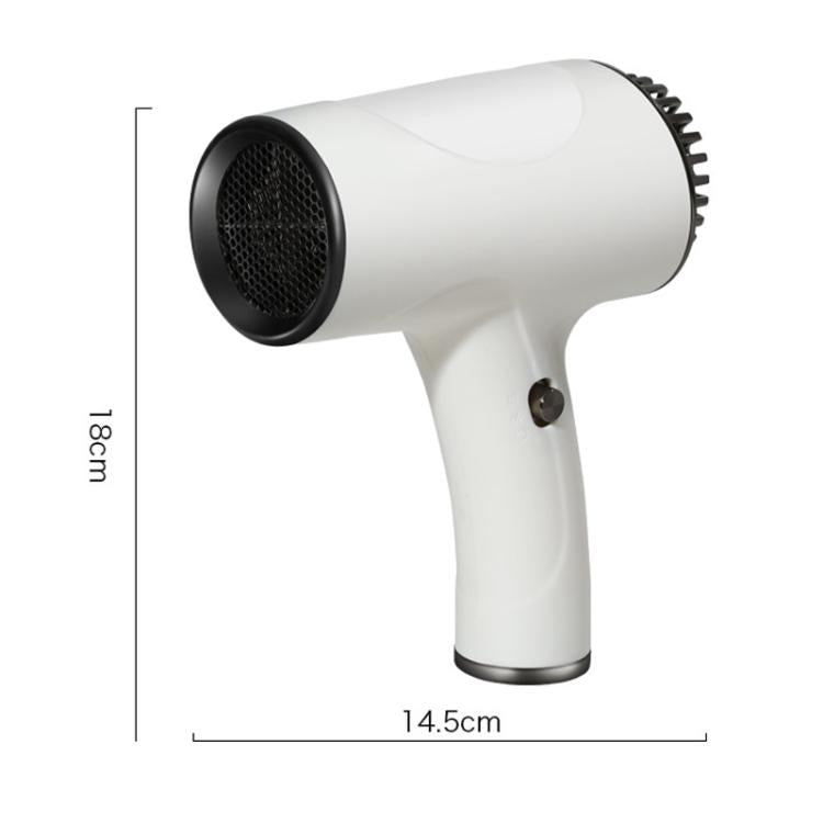 Rechargeable Wireless Hair Dryer Negative Ion Hot and Cold Wind Versatile Hairdressing Tools US Plug(Pink) - free shipping - PMC TechLife - Order now!