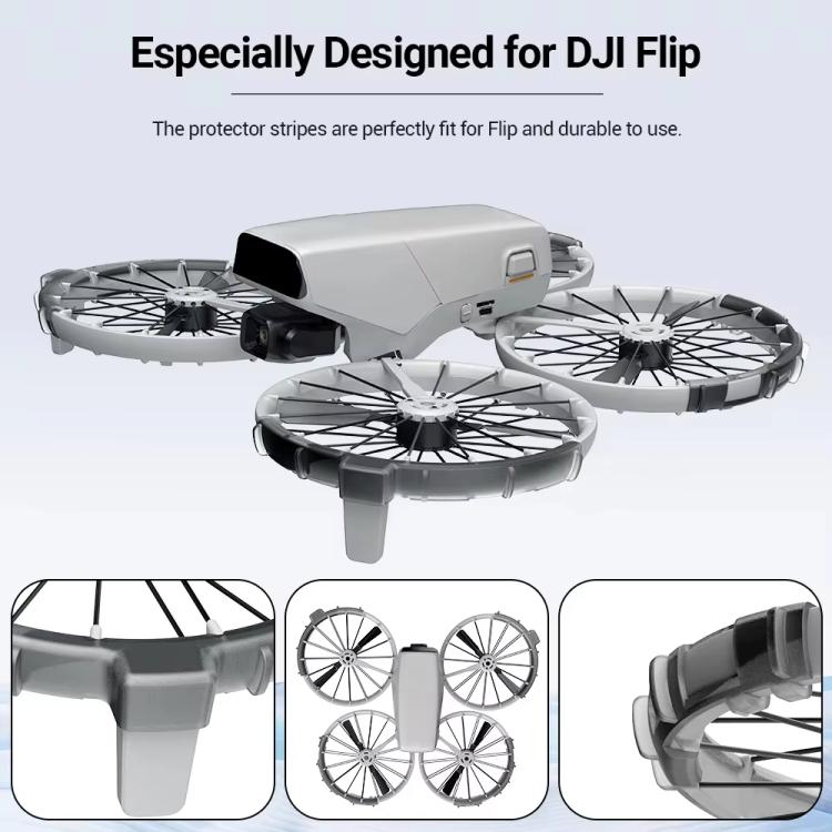 For DJI Flip RCSTQ Paddle Impact Protector Cushioning Anti-scratch and Anti-bump Ring(Green) - free shipping - PMC TechLife - Order now!