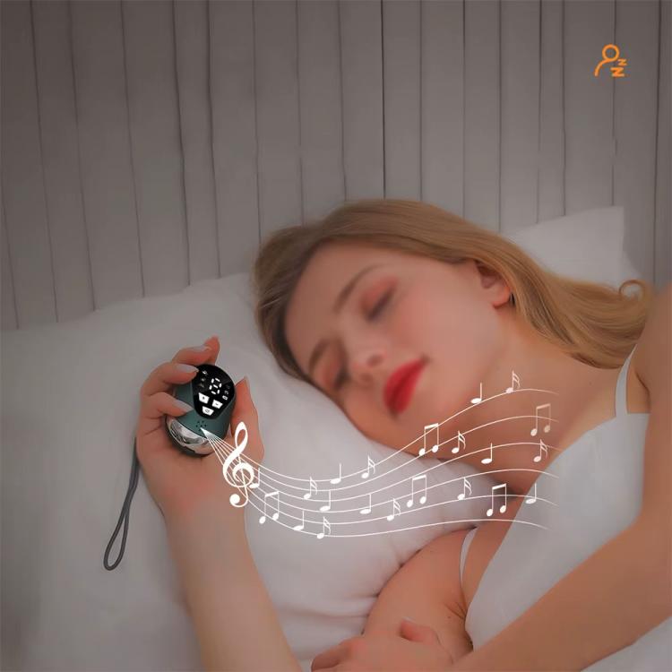 SM-1028 LCD Display CES Low-frequency Pulse Smart Handheld Music Sleep Instrument(Green) - free shipping - PMC TechLife - Order now!