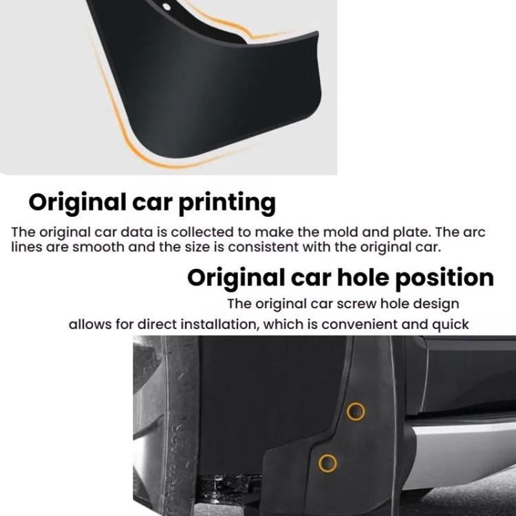 For 2021-2024 SUBARU Outback Car Tire Soft Fender(Black) - Wheels Tires & Parts by PMc TechLife | Online Shopping South Africa | PMc TechLife | Buy Now Pay Later Mobicred