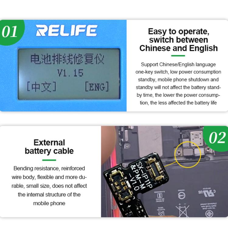 RELIFE TB-05 For iPhone 11-15 Series Battery Cable Repair Instrument - free shipping - PMC TechLife - Order now!