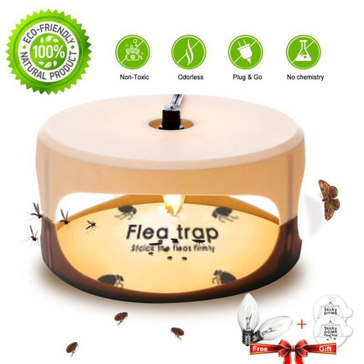 Flea Trap Pet Home Flea Lamp, Plug Type:EU Plug - Traps by PMC TechLife | Online Shopping South Africa | PMC TechLife | Buy Now Pay Later Mobicred