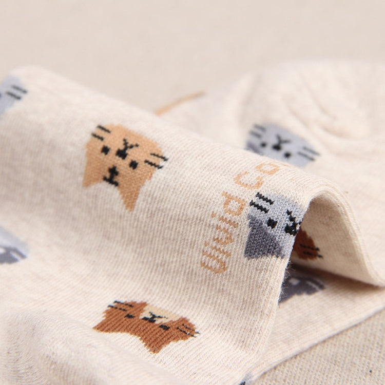 Animal Cartoon Cat Lovely for Women Cotton Socks(6) - Tube Socks by PMC Jewellery | Online Shopping South Africa | PMC Jewellery