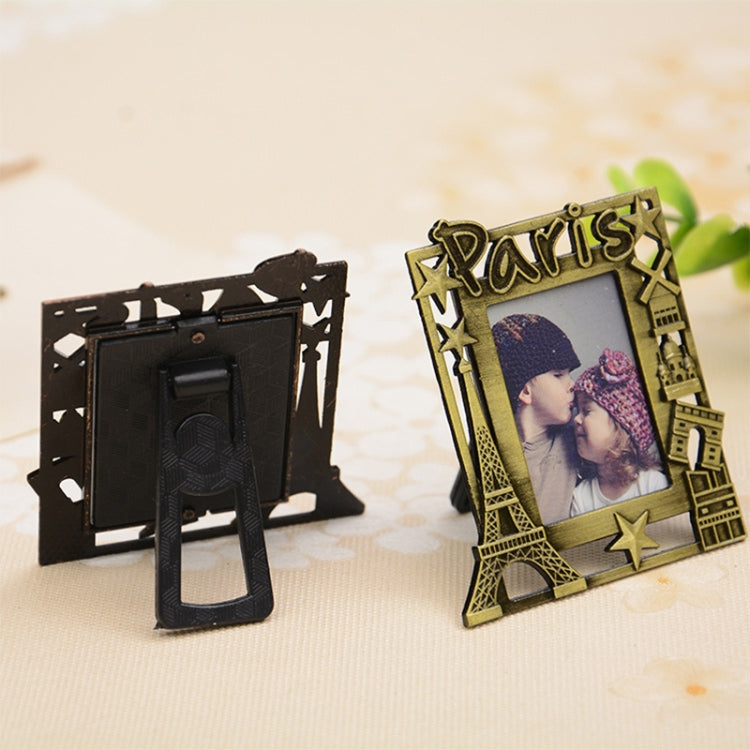 2 PCS Creative Metal Vintage Photo Frame(Square Keychain) - Photo Albums & Photo Frames by PMC Jewellery | Online Shopping South Africa | PMC Jewellery