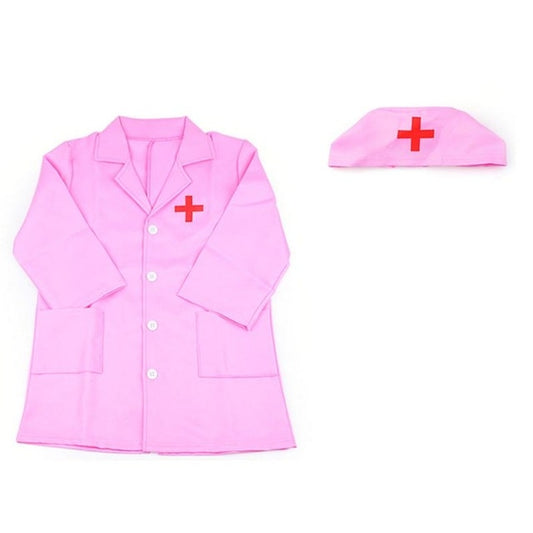 Small Nurses Serve Doctors Cosplay Experience Clothing with Children Toys and Gifts(Pink) - Pretend Play Toys by PMC Jewellery | Online Shopping South Africa | PMC Jewellery