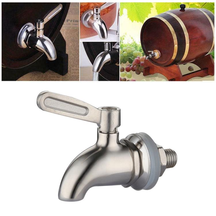 Drink Dispenser Beverage Wine Barrel Tap Spigot Stainless Steel Coffee Juice Faucet - Faucets & Accessories by PMC TechLife | Online Shopping South Africa | PMC TechLife