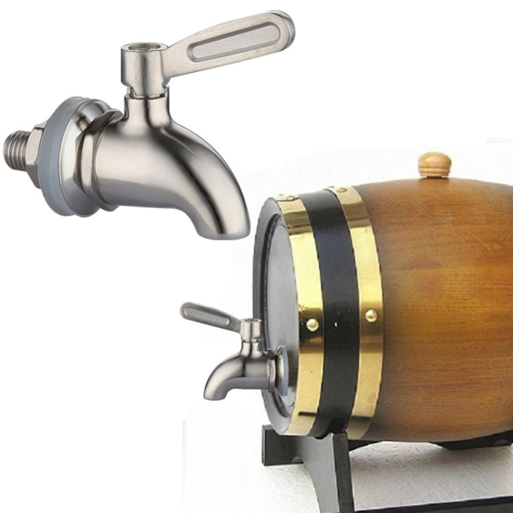 Drink Dispenser Beverage Wine Barrel Tap Spigot Stainless Steel Coffee Juice Faucet - Faucets & Accessories by PMC TechLife | Online Shopping South Africa | PMC TechLife