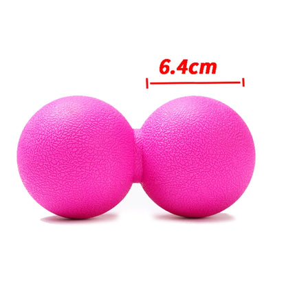 Silicone Elastic Fitness Massage Ball Yaga Ball(Rose Red) - Yoga Balls by PMC Jewellery | Online Shopping South Africa | PMC Jewellery