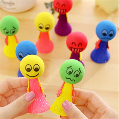 5 PCS Jumping Doll  Kids Bounce Ball Toys Creative Game Toys Gifts for Children, Random Style Delivery(6.5 x 3cm) - Others by PMC Jewellery | Online Shopping South Africa | PMC Jewellery