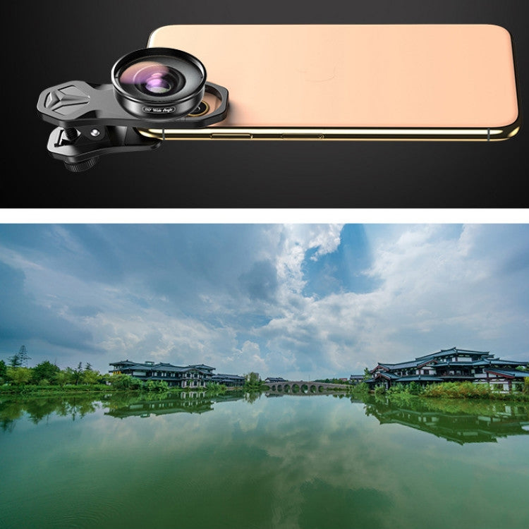 APEXEL APL-HB110 110 Degrees Wide Angle Professional HD External Mobile Phone Universal Lens - Macro & Wide-angle by APEXEL | Online Shopping South Africa | PMC Jewellery | Buy Now Pay Later Mobicred