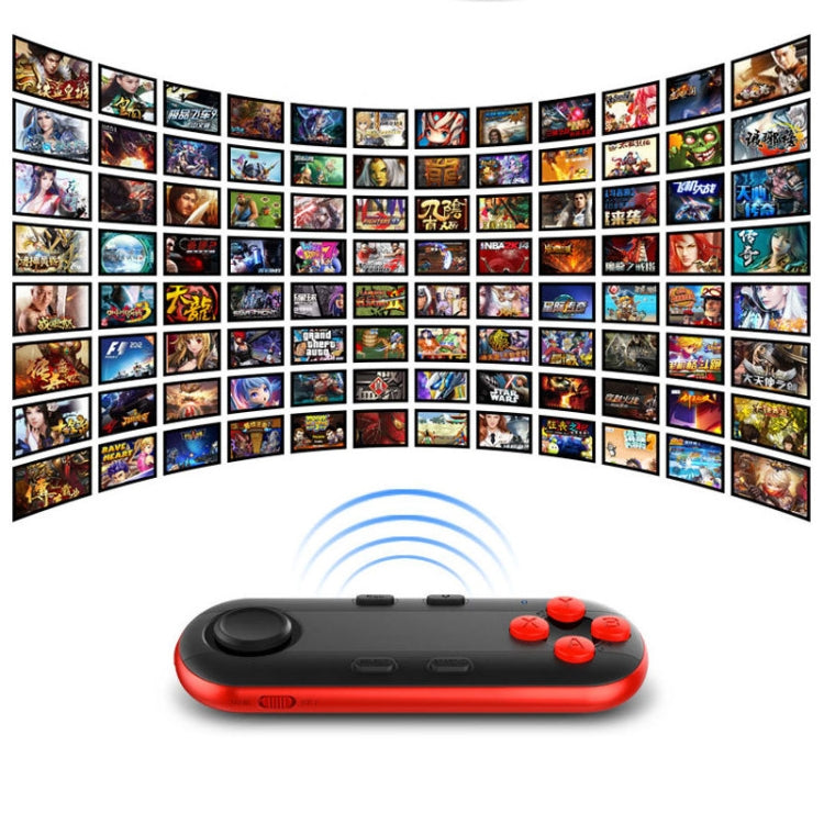 Smart Wireless Bluetooth Gamepad Controller 3D VR Virtual Reality Glasses Joystick Remotes Compatible with Android / IOS(Black) - VR Accessories by PMC TechLife | Online Shopping South Africa | PMC TechLife