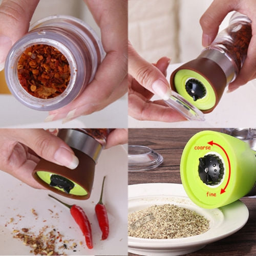 Multi-Function Seasoning Tank Kitchen Gadget Manual Creative Pepper Grinder(Coffee) - Condiment Bottles & Hip Flasks by PMC Jewellery | Online Shopping South Africa | PMC Jewellery | Buy Now Pay Later Mobicred