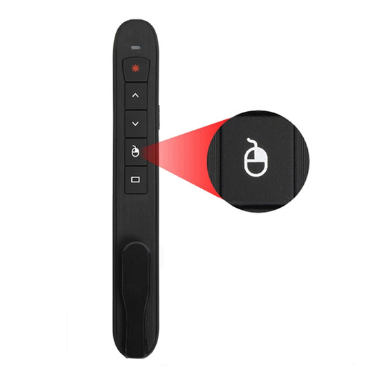 Rechargable RF 2.4G Wireless Presenter with Air Mouse PowerPoint Remote Control -  by PMC Jewellery | Online Shopping South Africa | PMC Jewellery | Buy Now Pay Later Mobicred