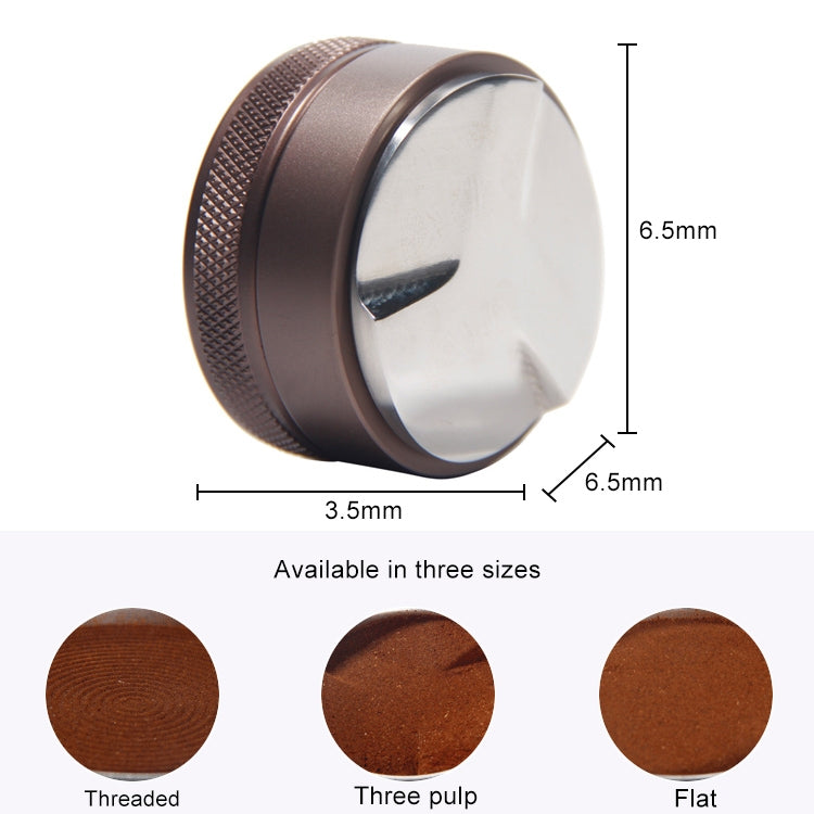 Macaron Stainless Steel Coffee Powder Flat Powder Filling Device, Specification:Three Pulp(Black) - free shipping - PMC TechLife - Order now!