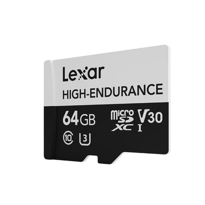 Lexar MicroSDHC 64GB High-endurance Memory Card Driving Recorder Security Monitoring TF Card Video Card - Micro SD Card by Lexar | Online Shopping South Africa | PMC Jewellery | Buy Now Pay Later Mobicred