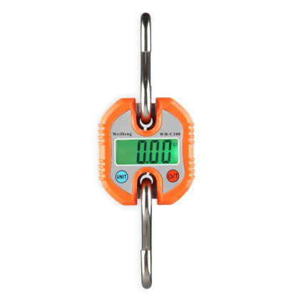 150kg Mini Portable Heavy Duty Electronic Digital Stainless Steel Hook Scale, Random Color Delivery - Hanging Scales by PMC Jewellery | Online Shopping South Africa | PMC Jewellery