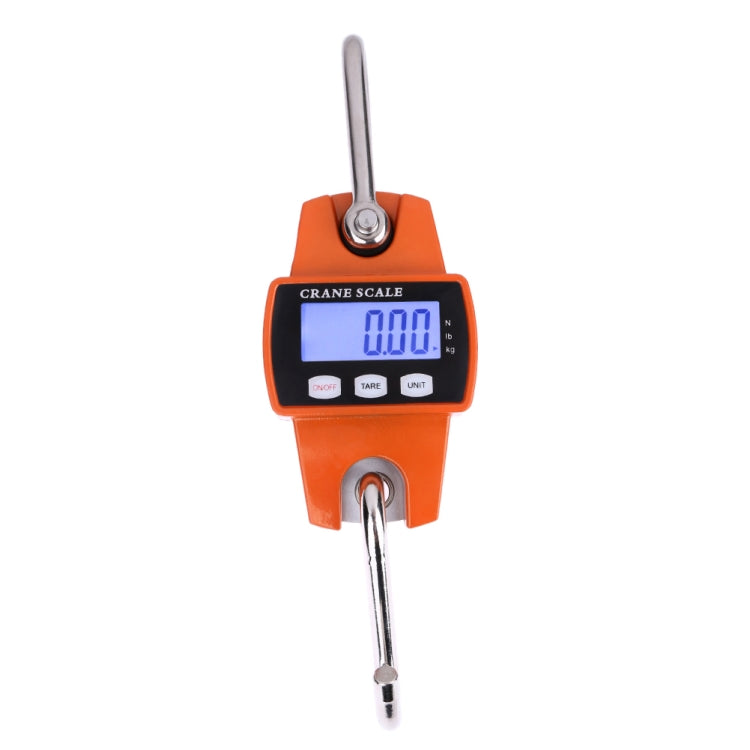 300kg x 100g Portable LCD Digital Stainless Steel Hook Mini Electronic Hook Scale - Hanging Scales by PMC Jewellery | Online Shopping South Africa | PMC Jewellery