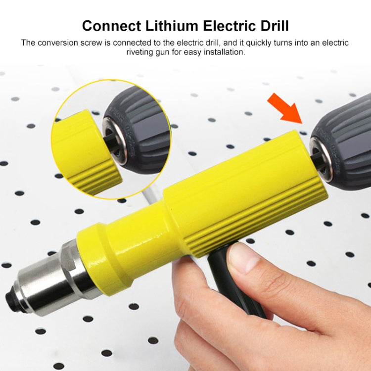 Electric Rivet Machine Conversion Head Accessories (Red) - Others by PMC TechLife | Online Shopping South Africa | PMC TechLife