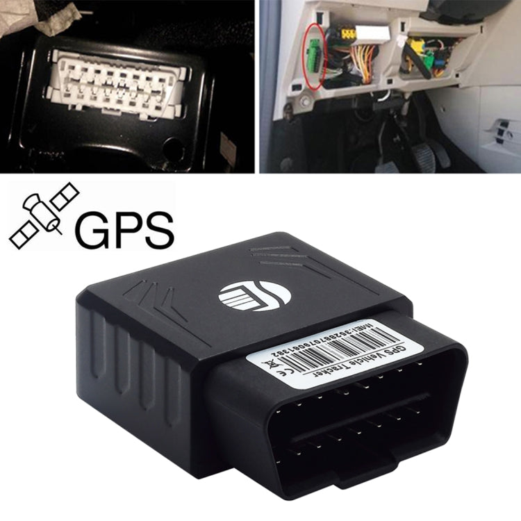 TK306 2G OBD II Realtime Car Truck Vehicle Tracking GSM GPRS GPS Tracker, Support AGPS - Car Tracker by PMC TechLife | Online Shopping South Africa | PMC TechLife