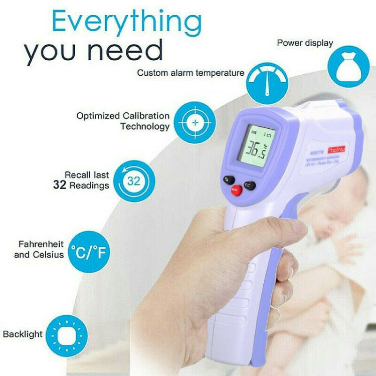 WT3656 Non-contact Forehead Body Infrared Thermometer - Infra-red Thermoscope by PMC TechLife | Online Shopping South Africa | PMC TechLife | Buy Now Pay Later Mobicred