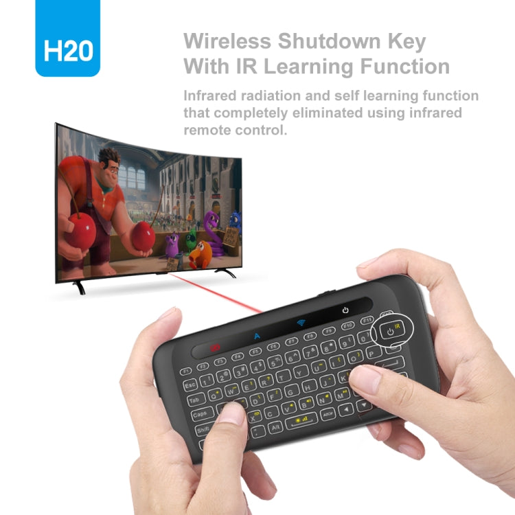 H20 2.4GHz Mini Smart Wireless Multi-Touch Touch Keyboard - MINI PC Accessories & Gadgets by PMC Jewellery | Online Shopping South Africa | PMC Jewellery