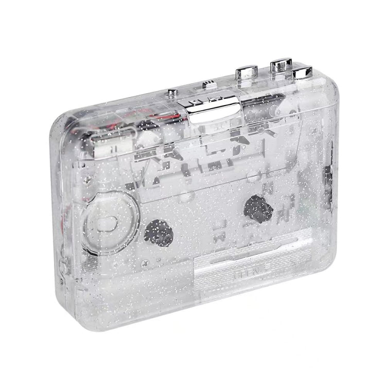 USB Cassette Player USB Cassette Tape to MP3 Converter (Transparent) - free shipping - PMC TechLife - Order now!