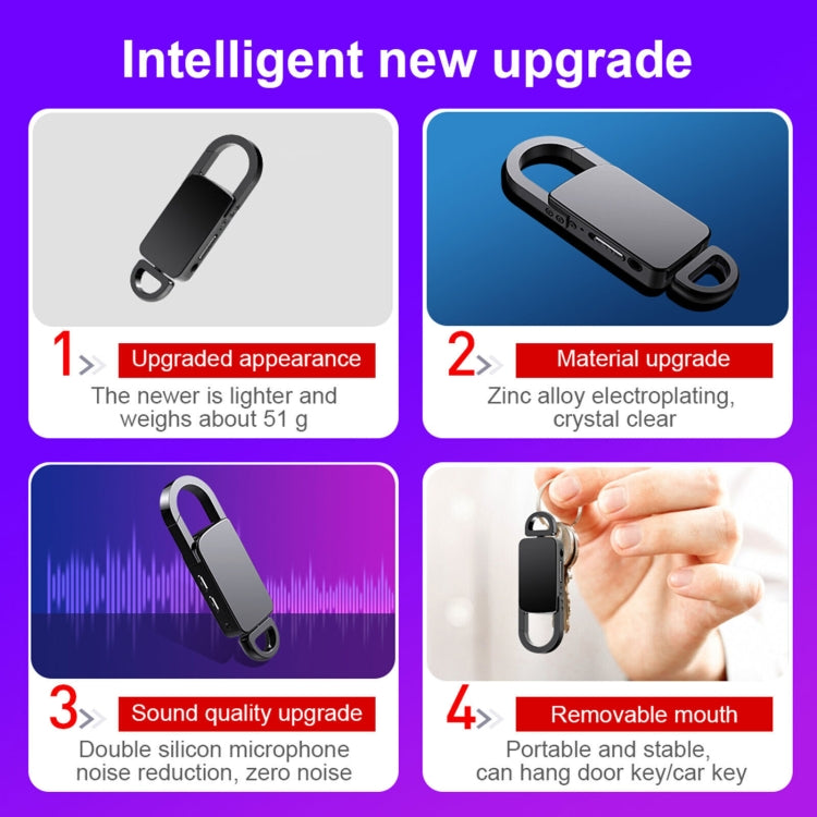 S20 32GB Keychain HD Noise Reduction Portable Recording Pen - U-Disk Recorder by PMC TechLife | Online Shopping South Africa | PMC TechLife | Buy Now Pay Later Mobicred