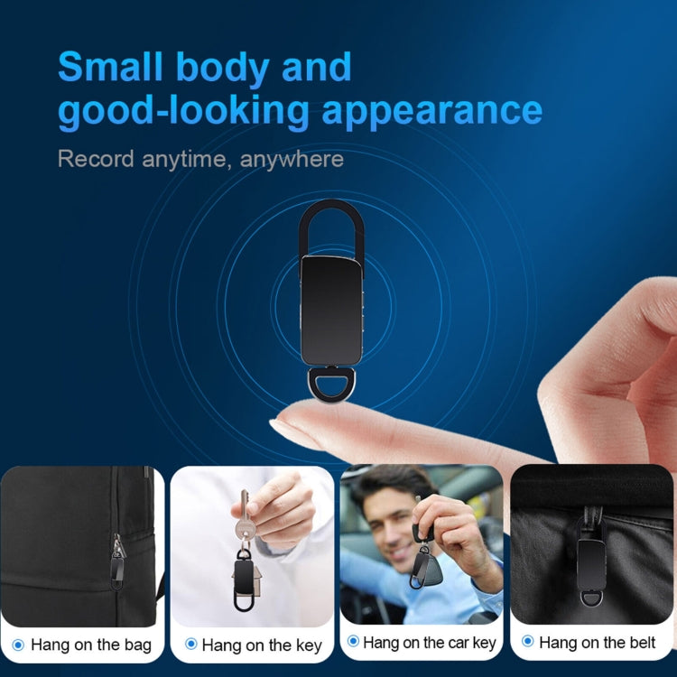 S20 32GB Keychain HD Noise Reduction Portable Recording Pen - U-Disk Recorder by PMC TechLife | Online Shopping South Africa | PMC TechLife | Buy Now Pay Later Mobicred