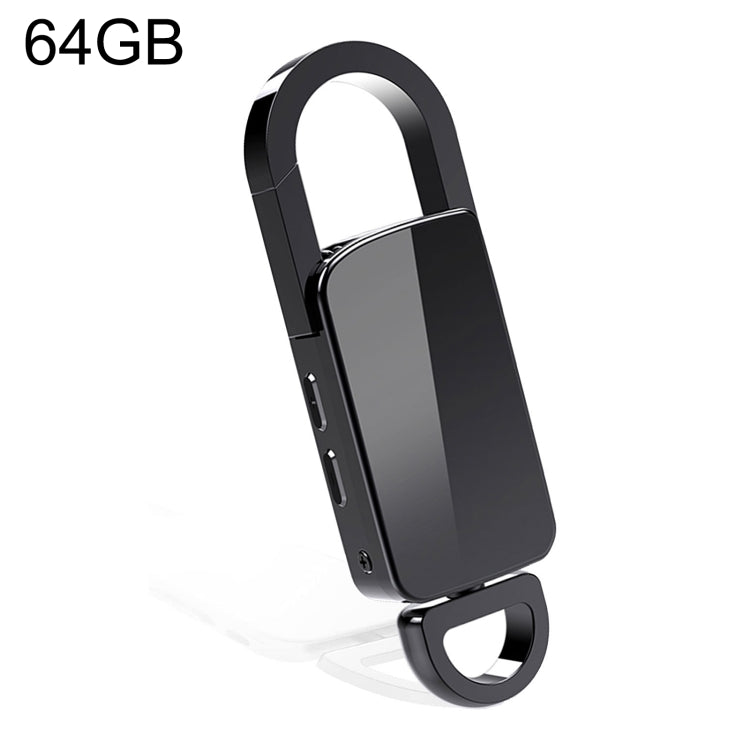 S20 64GB Keychain HD Noise Reduction Portable Recording Pen - U-Disk Recorder by PMC TechLife | Online Shopping South Africa | PMC TechLife | Buy Now Pay Later Mobicred