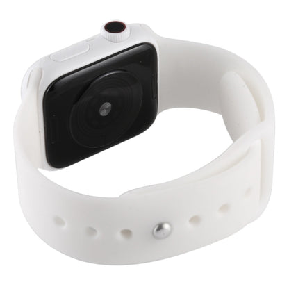 For Apple Watch Series 5 40mm Black Screen Non-Working Fake Dummy Display Model(White) - Watch Model by PMC Jewellery | Online Shopping South Africa | PMC Jewellery | Buy Now Pay Later Mobicred