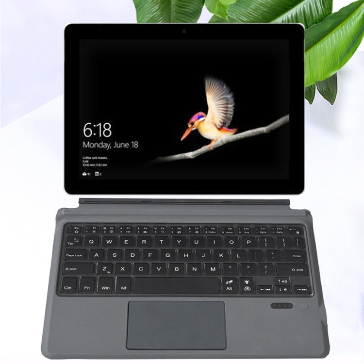 1087D Magnetic Colorful Backlight Bluetooth V3.0 Keyboard with Touchpad for Microsoft Surface GO - Others Keyboard by PMC Jewellery | Online Shopping South Africa | PMC Jewellery