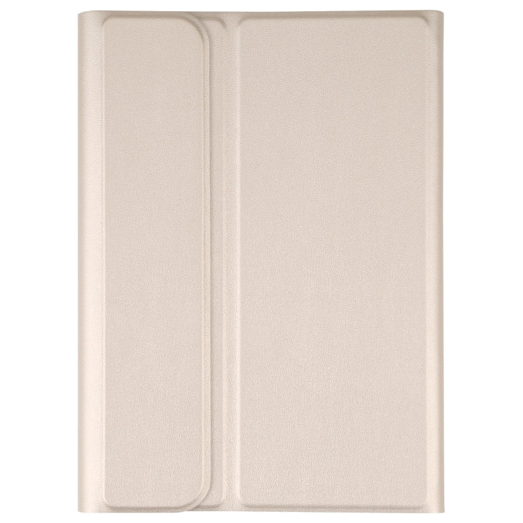 A06 Detachable Lambskin Texture Ultra-thin TPU Bluetooth Keyboard Leather Tablet Case with Stand For iPad mini 6 (Gold) - For iPad mini by PMC TechLife | Online Shopping South Africa | PMC TechLife