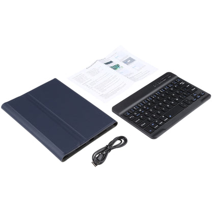 A06 Detachable Lambskin Texture Ultra-thin TPU Bluetooth Keyboard Leather Tablet Case with Stand For iPad mini 6 (Blue) - For iPad mini by PMC Jewellery | Online Shopping South Africa | PMC Jewellery