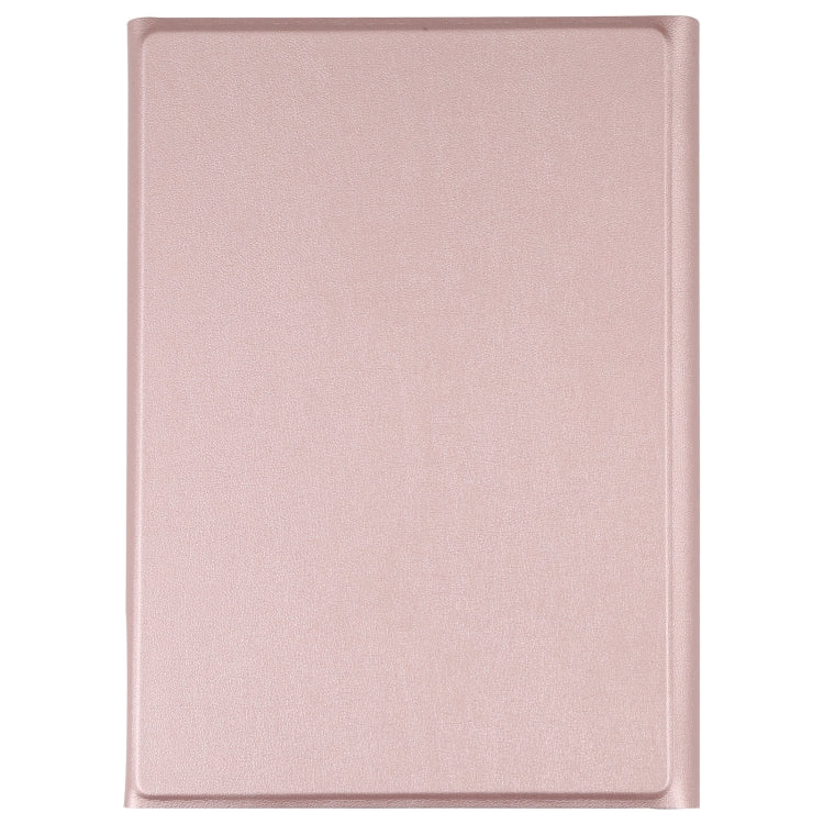 A06 Detachable Lambskin Texture Ultra-thin TPU Bluetooth Keyboard Leather Tablet Case with Stand For iPad mini 6 (Rose Gold) - For iPad mini by PMC Jewellery | Online Shopping South Africa | PMC Jewellery