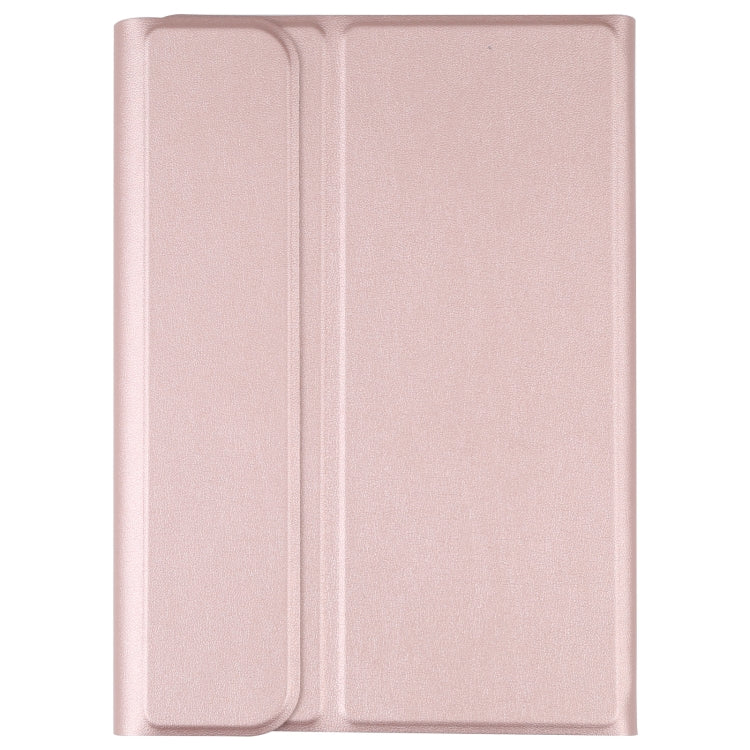 A06 Detachable Lambskin Texture Ultra-thin TPU Bluetooth Keyboard Leather Tablet Case with Stand For iPad mini 6 (Rose Gold) - For iPad mini by PMC Jewellery | Online Shopping South Africa | PMC Jewellery