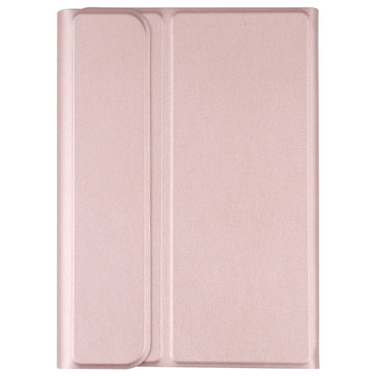 A06 Detachable Lambskin Texture Ultra-thin TPU Bluetooth Keyboard Leather Tablet Case with Stand For iPad mini 6 (Rose Gold) - For iPad mini by PMC Jewellery | Online Shopping South Africa | PMC Jewellery