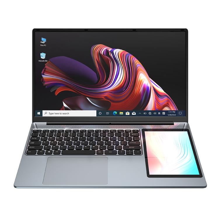 UNIWA ULAP Q15ZR Laptop, 16GB+512GB, 15.6 inch and 7 inch Dual Display Windows 11 Intel Alder Lake N100 Octa Core, UK Plug - free shipping - PMc TechLife - Order now!