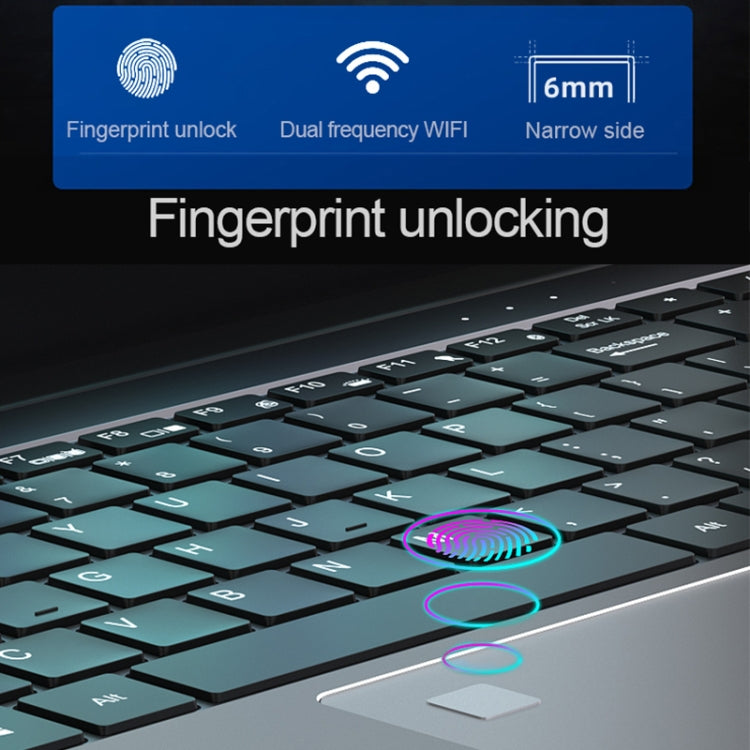 H15 15.6 inch Ultrathin Laptop, 16GB+128GB, Windows 11 Intel Processor N95 Quad Core, US Plug (Silver) - free shipping - PMc TechLife - Order now!