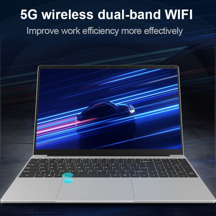 H15 15.6 inch Ultrathin Laptop, 16GB+256GB, Windows 11 Intel Processor N95 Quad Core, EU Plug (Silver) - free shipping - PMc TechLife - Order now!