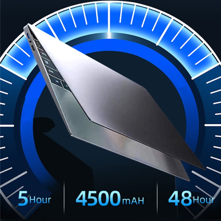 H15 15.6 inch Ultrathin Laptop, 16GB+1TB, Windows 11 Intel Processor N95 Quad Core, EU Plug (Silver) - free shipping - PMc TechLife - Order now!