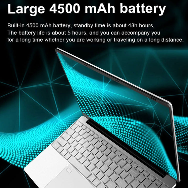 H15 15.6 inch Ultrathin Laptop, 16GB+256GB, Windows 11 Intel Celeron N5095 Quad Core, US Plug (Silver) - free shipping - PMc TechLife - Order now!